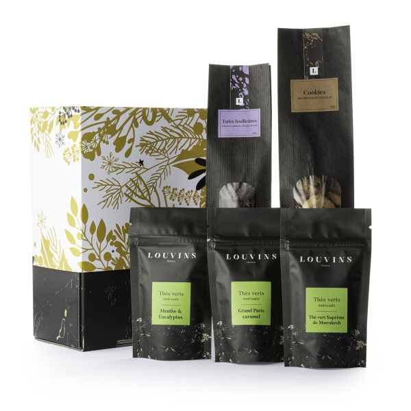 Coffret de noël thés verts