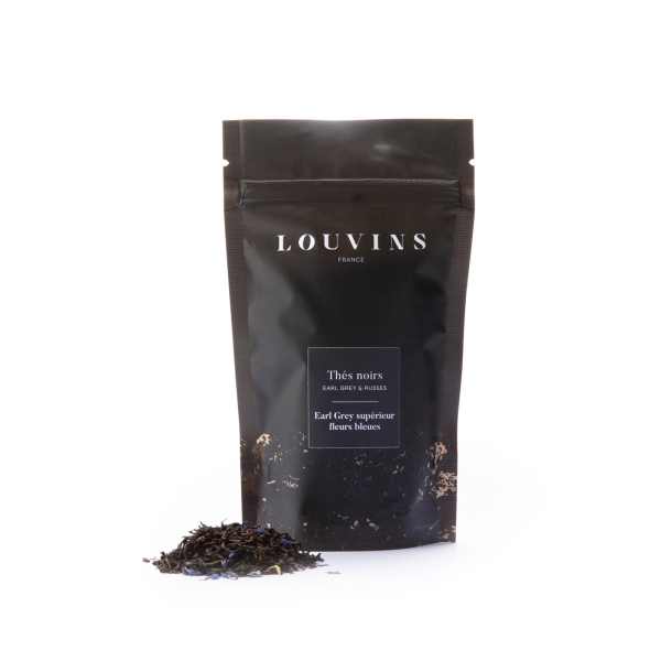 Pure black tea - Earl Grey Superior Blue Flowers