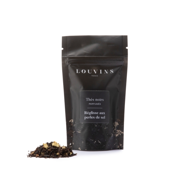Licorice with Salt Beads flavored black tea
