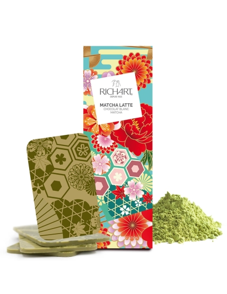 Matcha Latte, gourmet chocolate