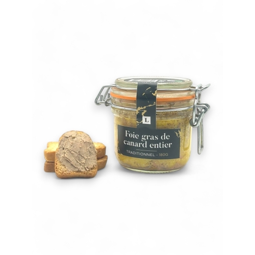 Foie gras de Canard entier traditionnel du Sud-Ouest
