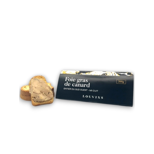 Ballotin de Foie gras de Canard entier du Sud-Ouest Mi-Cuit