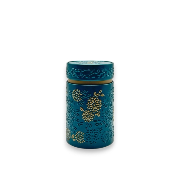 Yumiko Tea Tin (Green and Gold) 150g, Louvins
