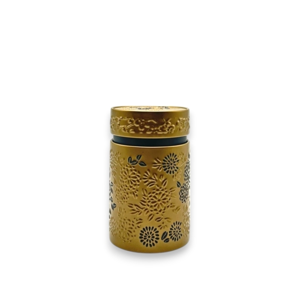 Yumiko Tea Tin (Gold and Black) 150g, Louvins