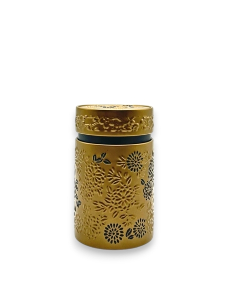 Yumiko Tea Tin (Gold and Black) 150g, Louvins