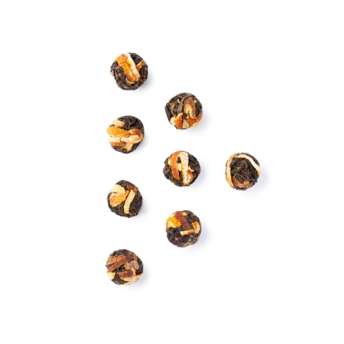 Black tea flower with madarin - 5g