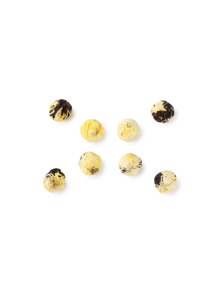 Fleur de thé noir au Chrysanthème jaune - 5Gr