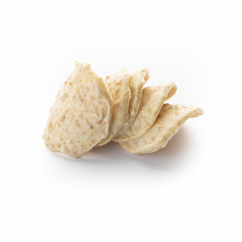 Tuiles feuilletines croustillantes au chocolat blanc