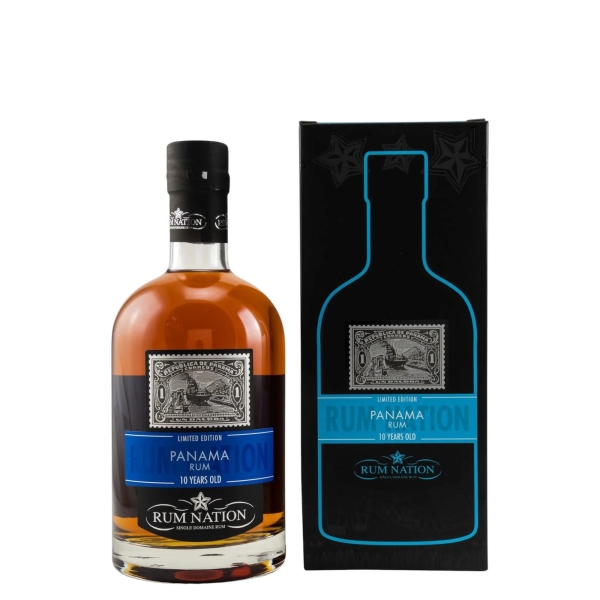 Rum Nation 10 Years, Panama, Rum, 40%