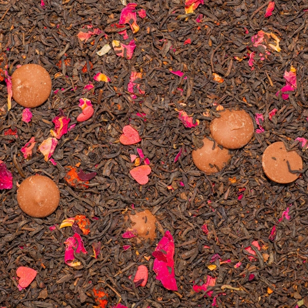 Coffret de Thé Noir "Cœur de Saint-Valentin"