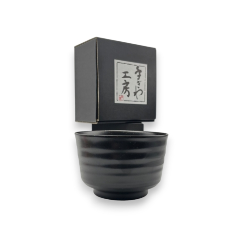 Matcha Bowl "Yoru & Hiru", Black