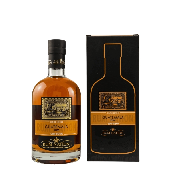 Rum Nation, Guatemala Gran Reserva, Rhum, 40%