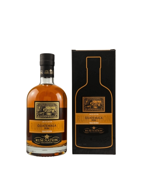 Rum Nation, Guatemala Gran Reserva, Rhum, 40%