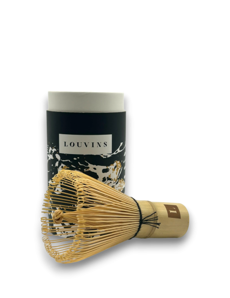 Fouet à Matcha Chasen, Usucha, 100 tiges, Louvins