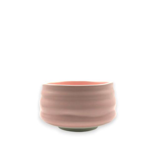 Bol à Matcha Chawan traditionnel – Série Raito pinku, Louvins