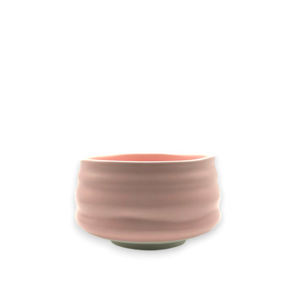 Bol à Matcha Chawan traditionnel – Série Raito pinku, Louvins
