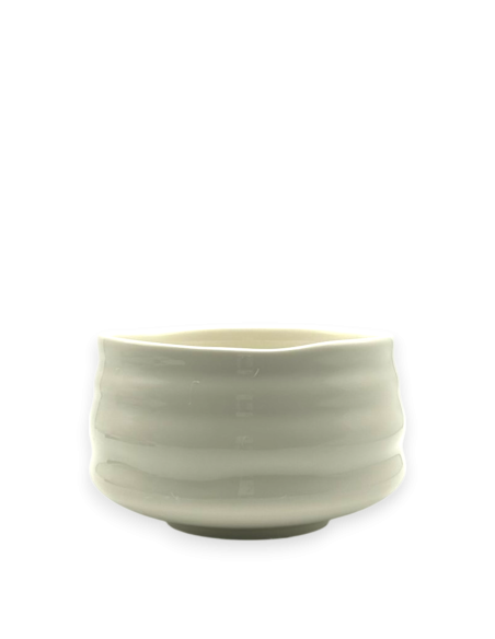 Bol à Matcha Chawan traditionnel – Série Shiro, Louvins
