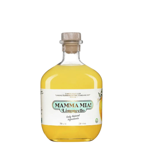 Mamma Mia Limoncello 24% | Liqueur de citron artisanale | Louvins