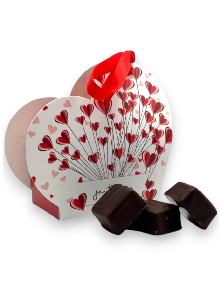 Box of Intense Dark Chocolate Ganaches