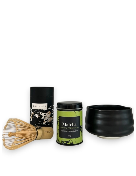 Pure Green Tea - Matcha Kofuku Premium 90 Gift Set – Louvins Limited Edition