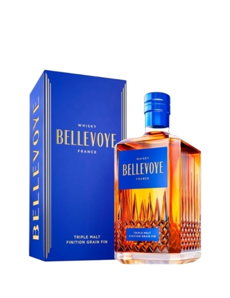 Bellevoye Bleu, Finition Grain fin, Whisky 40%