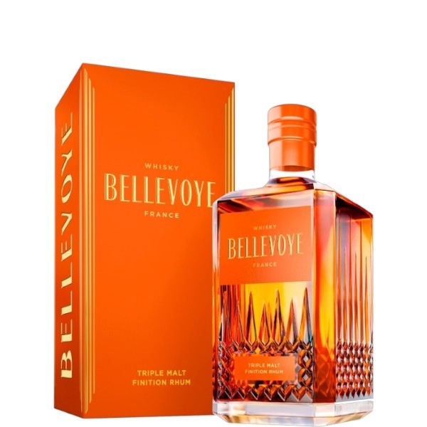 Bellevoye Orange, Finition Rhum, Whisky 40%