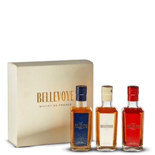 Coffret Découverte Bellevoye 3x20cl, Whisky
