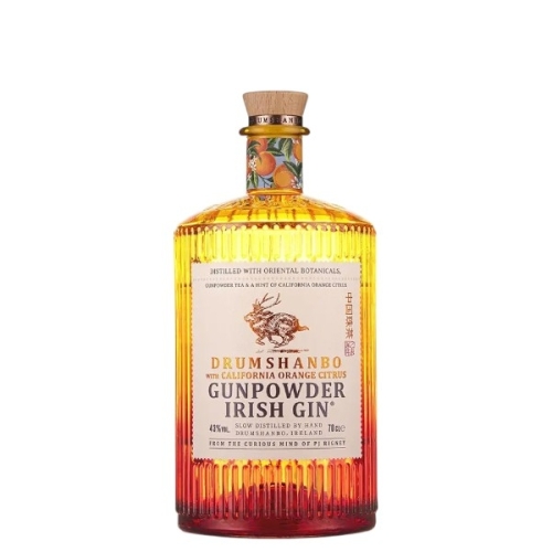 Drumshanbo Gunpowder, Orange de Californie, Irish Gin, 43%