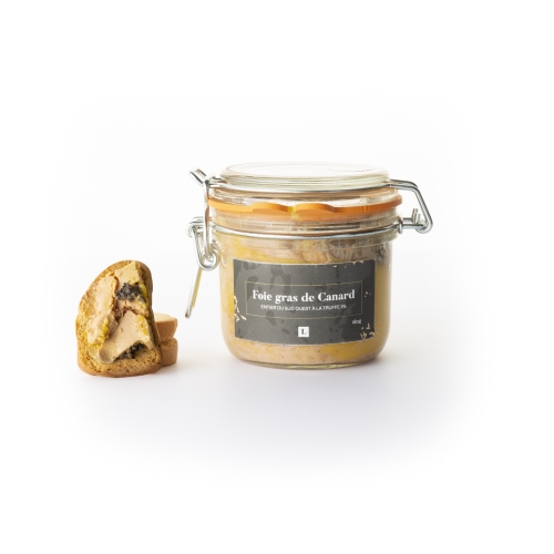 Foie gras de Canard entier du Sud-Ouest à la truffe 3%