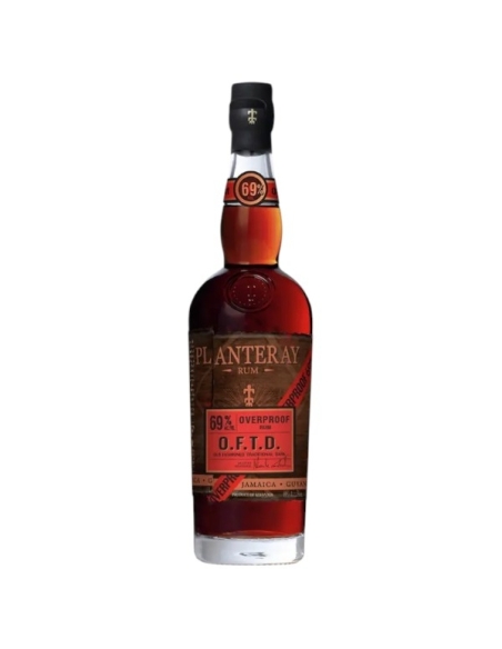 Planteray Rum, Old Fashioned traditional dark, Rhum 69%