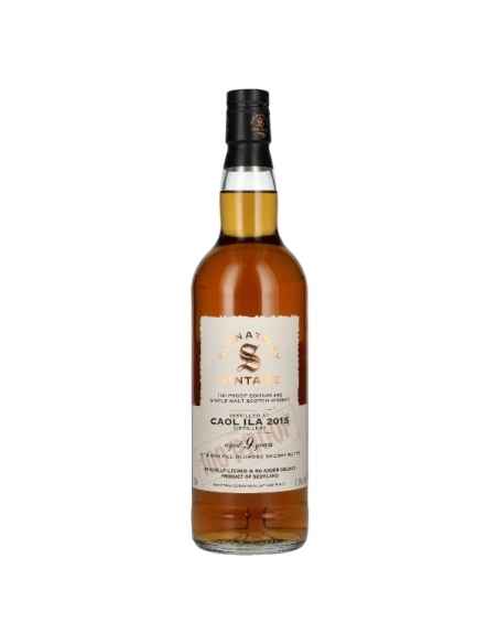 Caol Ila 9 ans 2015 1st & 2nd Fill Oloroso Sherry Butts 100 Proof Signatory Vintage - Whisky 57,10%