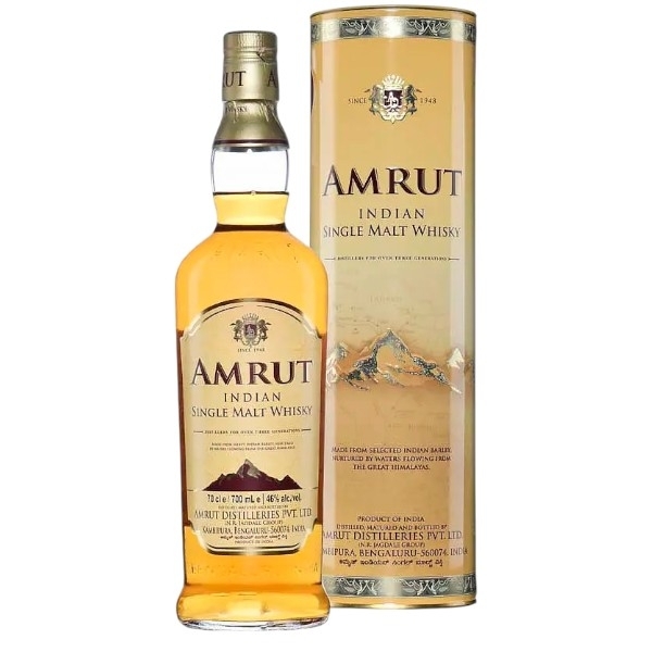 Amrut Indian Single Malt | Indian Whisky 70cl 46%  | Louvins
