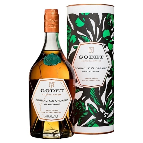 Cognac Godet XO Organic Gastronome, Cognac AOC, 40%
