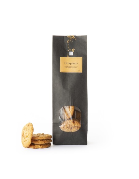 Croquants pur beurre aux éclats de caramel d'Isigny