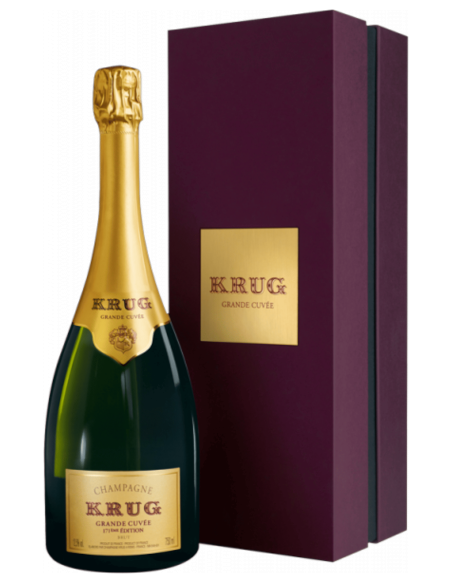 Krug, Grande Cuvée 172ème Édition, Coffret Luxe, Champagne AOC