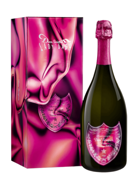 Dom Pérignon Rosé Vintage 2006 Édition limitée Lady Gaga, Brut, Champagne AOC