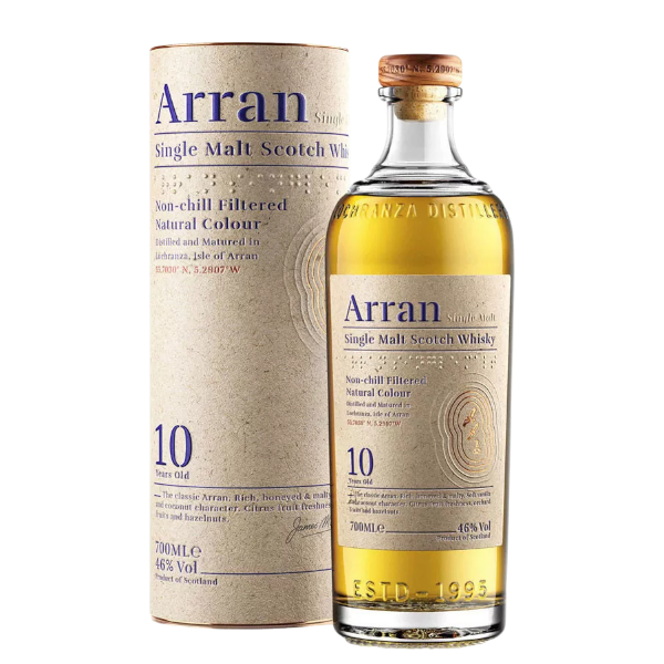 Arran, 10 ans, Whisky 46%