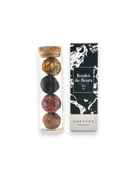 Organic Blooming Flower Tea Tube - N°5