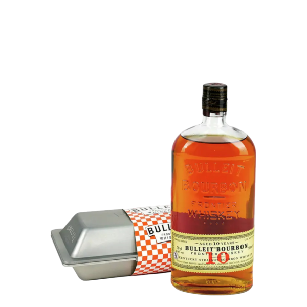 Bulleit Bourbon 10 Year Lunch Box Gift Set 45.6% | Louvins