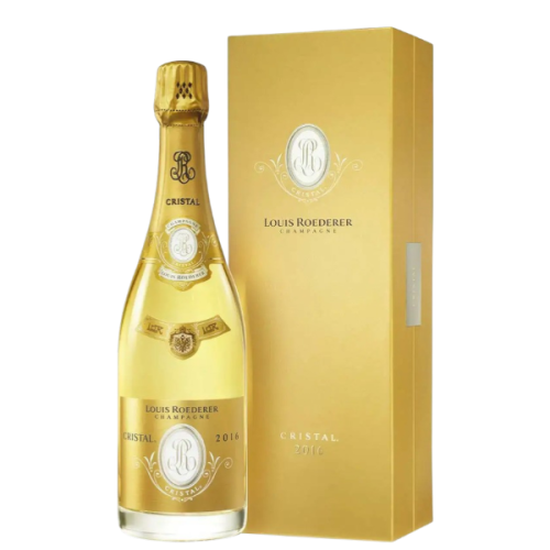 Louis Roederer - Cristal Blanc Millésimé 2016 - Coffret Premium - Brut - Champagne AOC