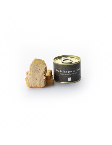 Bloc de foie gras de Canard du Sud-Ouest à la truffe 5%