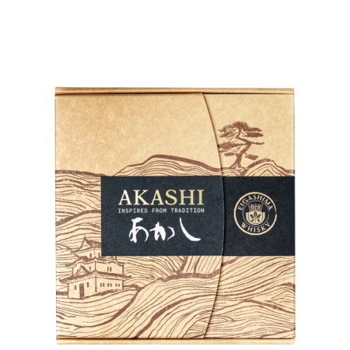 Coffret Akashi Meïsei + 2 verres japonais - Whisky - 40%