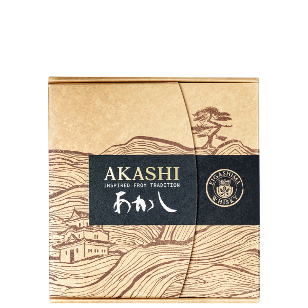 Coffret Akashi Meïsei + 2 Japanese Cups - Whisky - 40%