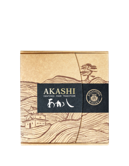 Coffret Akashi Meïsei + 2 Japanese Cups - Whisky - 40%