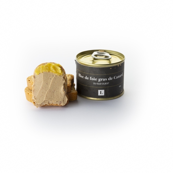 Bloc de foie gras de Canard entier du Sud-Ouest