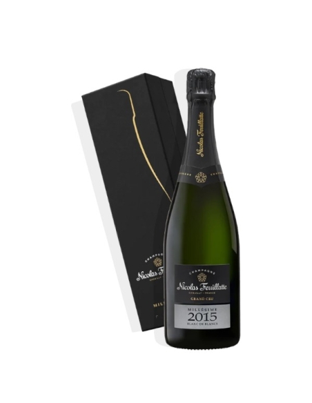 Nicolas Feuillatte - Grand Cru Millésime 2015 Blanc de Blancs - Etui - Champagne AOC