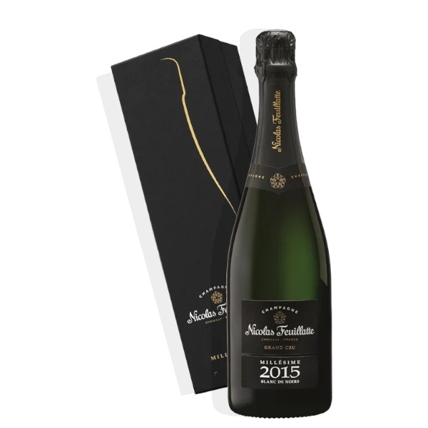 Nicolas Feuillatte - Grand Cru Millésime 2015 Blanc de Noirs - Etui - Champagne AOC