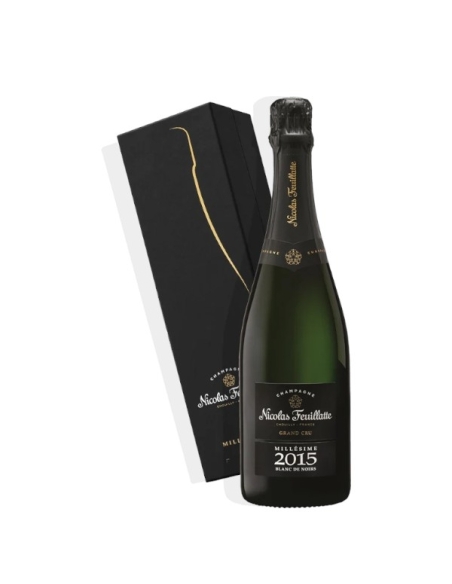 Nicolas Feuillatte - Grand Cru Millésime 2015 Blanc de Noirs - Etui - Champagne AOC