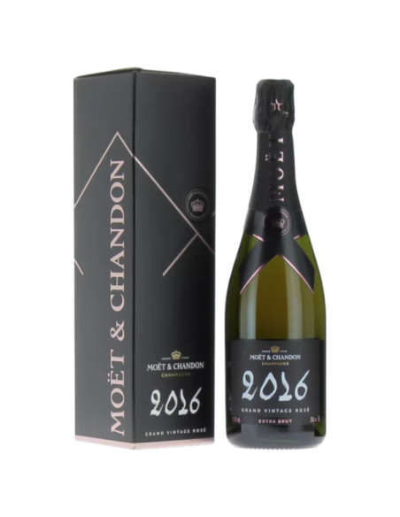 Moët & Chandon, Grand Vintage Rosé 2016, Coffret, Champagne AOC