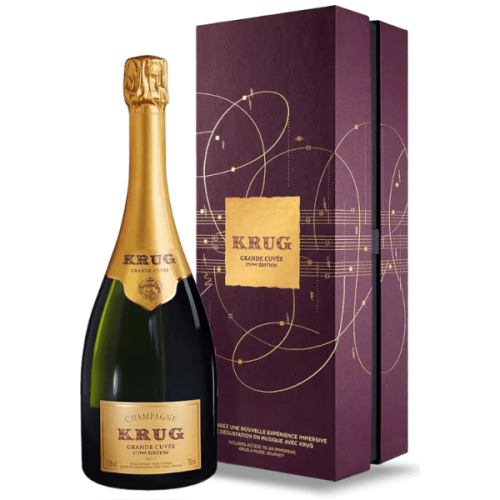 Krug, Grande Cuvée 170ème Édition Echoes, Coffret Luxe, Champagne AOC